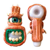 Toothless Crab Glass Pipe Monster Edition 14cm